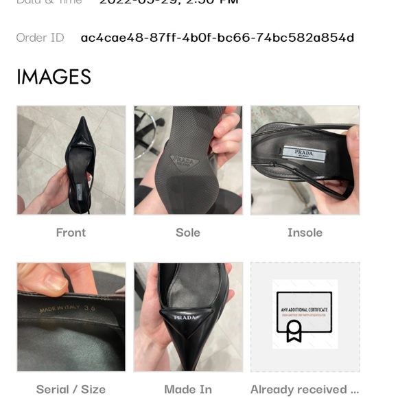 Prada Slingback Kitten Heels - 36 - Picture 10 of 10